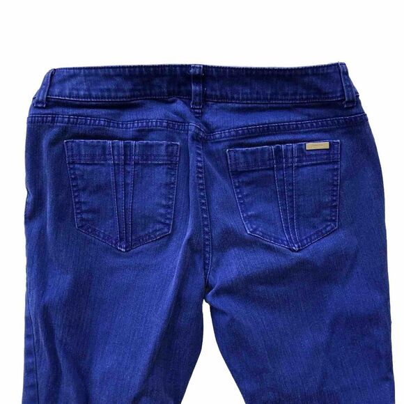 Chico's So Slimming Womens Jeans size 0.5 Short Size 6 US ‎ Stretch Blue Purple - Picture 7 of 8
